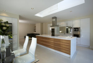 Modern kitchen in Sheffield by Concept Interiors.