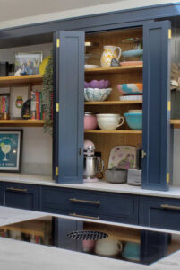 Outstanding blue Shaker kitchen