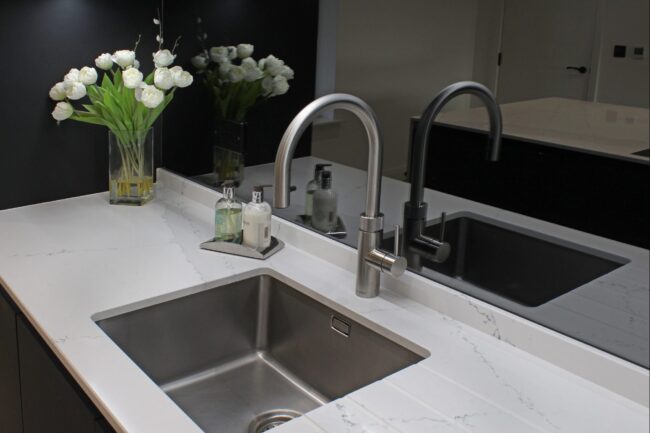 Luxury kitchen design detail