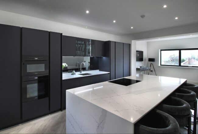 Minimalist bespoke kitchen design_Sheffield