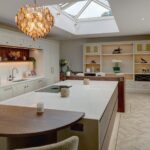 handmade Kitchen Media Wall