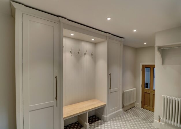 Bespoke cloak room design