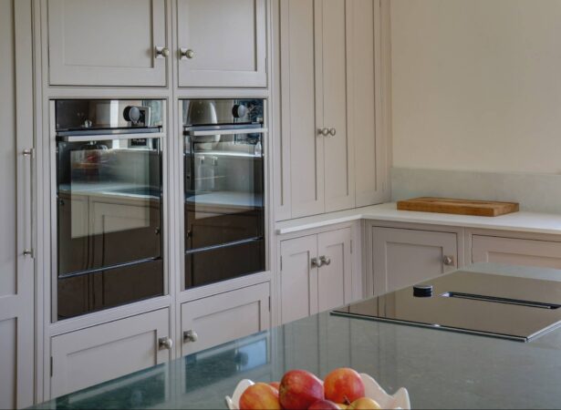 Quality kitchen appliances in modern setting