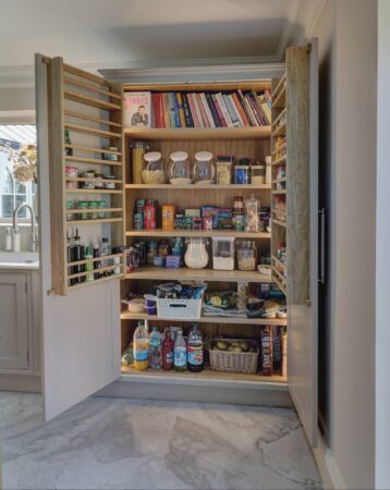 Beautiful kitchen larder