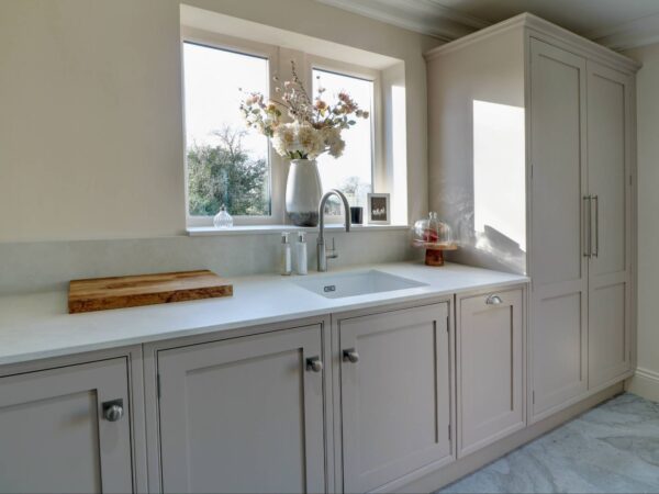 Shaker kitchen with appliances