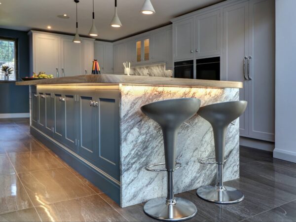 Bespoke modern kitchen island
