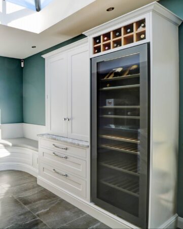 Quality appliance in bespoke kitchen