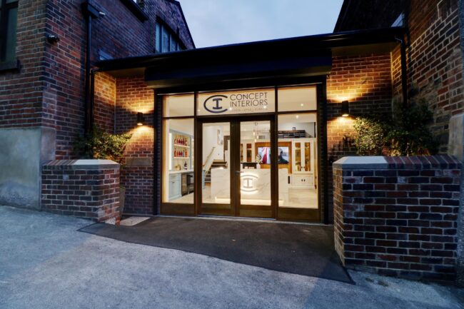 Concept Interiors kitchen showroom entrance