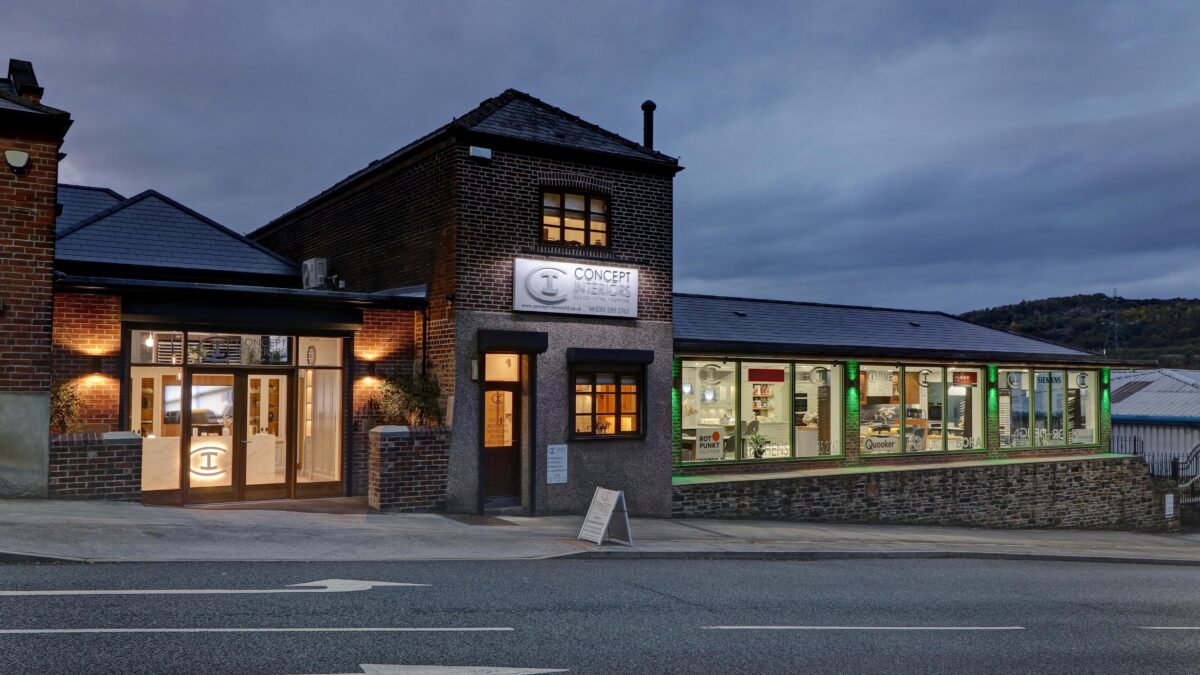 Concept Interiors kitchen showroom exterior