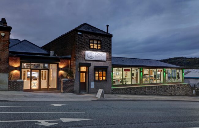 Concept Interiors kitchen showroom exterior