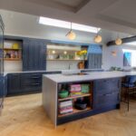 Blue bespoke Kitchen_Sheffield